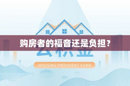 峨眉购房者的福音还是负担？