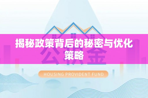 峨眉揭秘政策背后的秘密与优化策略