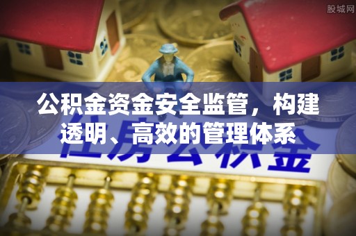 峨眉公积金资金安全监管，构建透明、高效的管理体系
