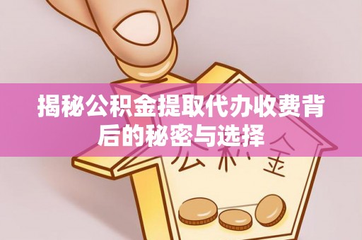 峨眉揭秘公积金提取代办收费背后的秘密与选择