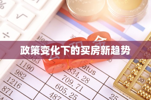 峨眉政策变化下的买房新趋势