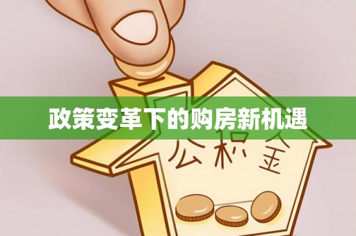 峨眉政策变革下的购房新机遇