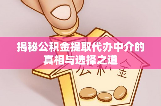 峨眉揭秘公积金提取代办中介的真相与选择之道