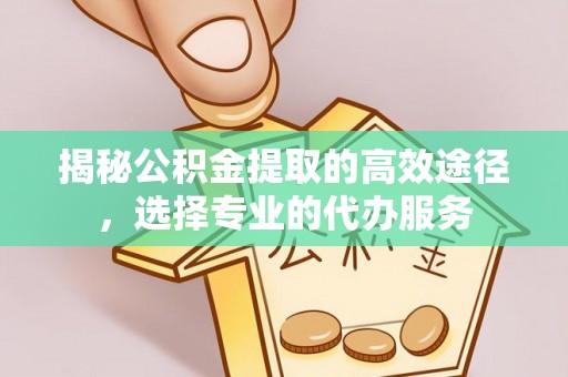 峨眉揭秘公积金提取的高效途径，选择专业的代办服务
