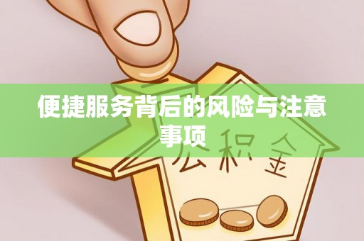 峨眉便捷服务背后的风险与注意事项